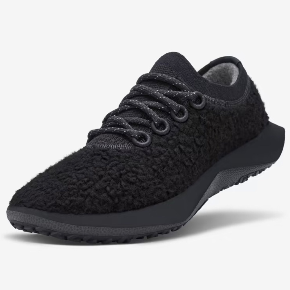Allbirds Wool Dasher Fluffs Sneakers Black Size 11